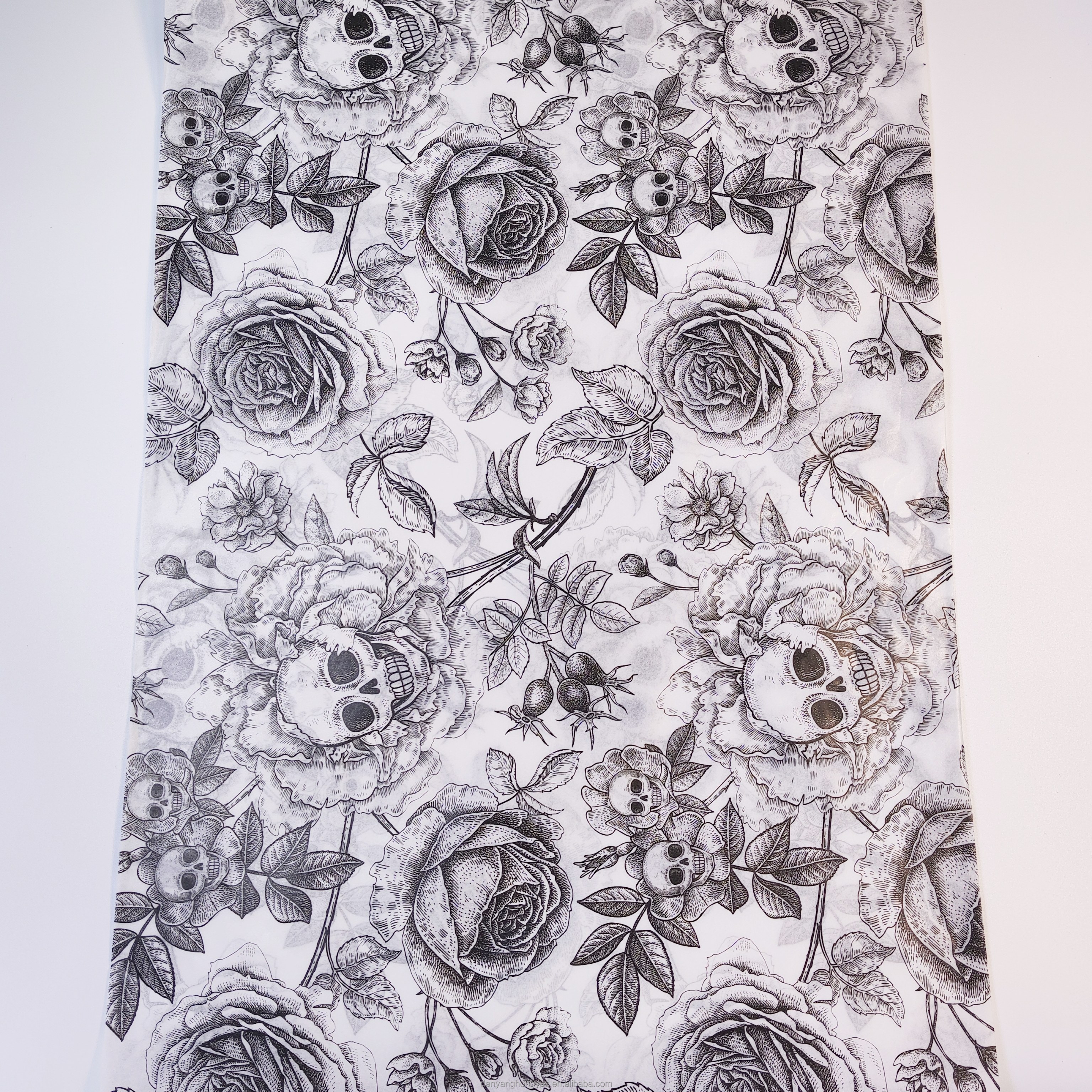 Black Rose Skull