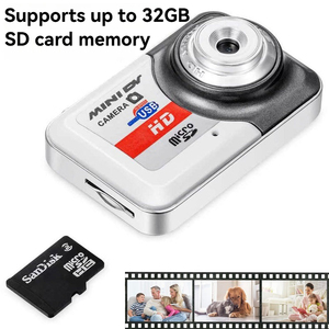 Ultra HD Mini tragbare Videokamera Candid DV Digital mit 32 GB Speicher karte Voice Recorder für Action & Sport Winait Geschenk - Product Image 5