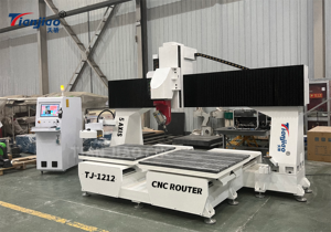 Enrutador CNC de 5 ejes Suntec, rotación de 360 grados para modelo 3D, patrón de espuma de madera EPS, fabricación de patas de muebles, NC Studio Mach3 ATC - Product Image 2