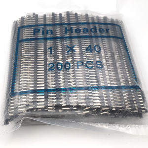 Straight Single Row 2.54mm Male 40 <strong>Pin</strong> <strong>Header</strong> for PCB Board <strong>Arduino</strong> Connector - Product Image 6