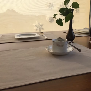 准备发货打折纯棉防滑矩形桌垫可洗耐热豪华餐桌垫 - Product Image 4