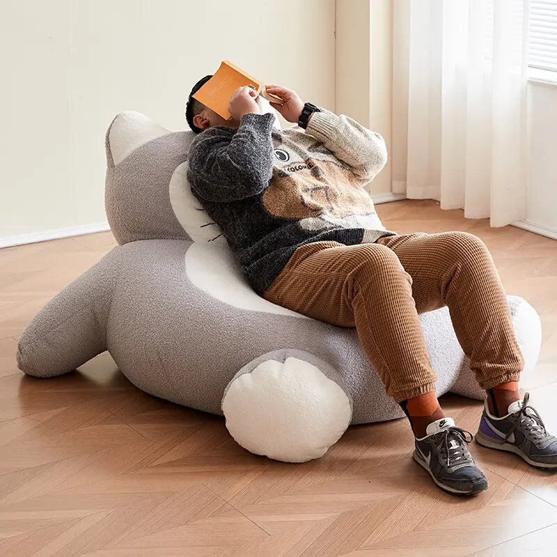 Mobili soggiorno tatami sedia da pavimento pieghevole divano pigro con comodo supporto per la schiena