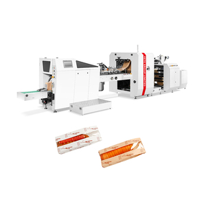 Fully <strong>Automatic</strong> Kraft Food Bread Sandwich Paper Bags Production Line <strong>Making</strong> <strong>Machine</strong> Price Without <strong>Handles</strong> <strong>Making</strong> <strong>Machine</strong> - Product Image 1
