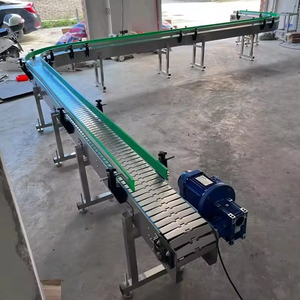 Transportador modular de acero inoxidable, transportador de manipulación de materiales, transportador de construcción industrial - Product Image 2