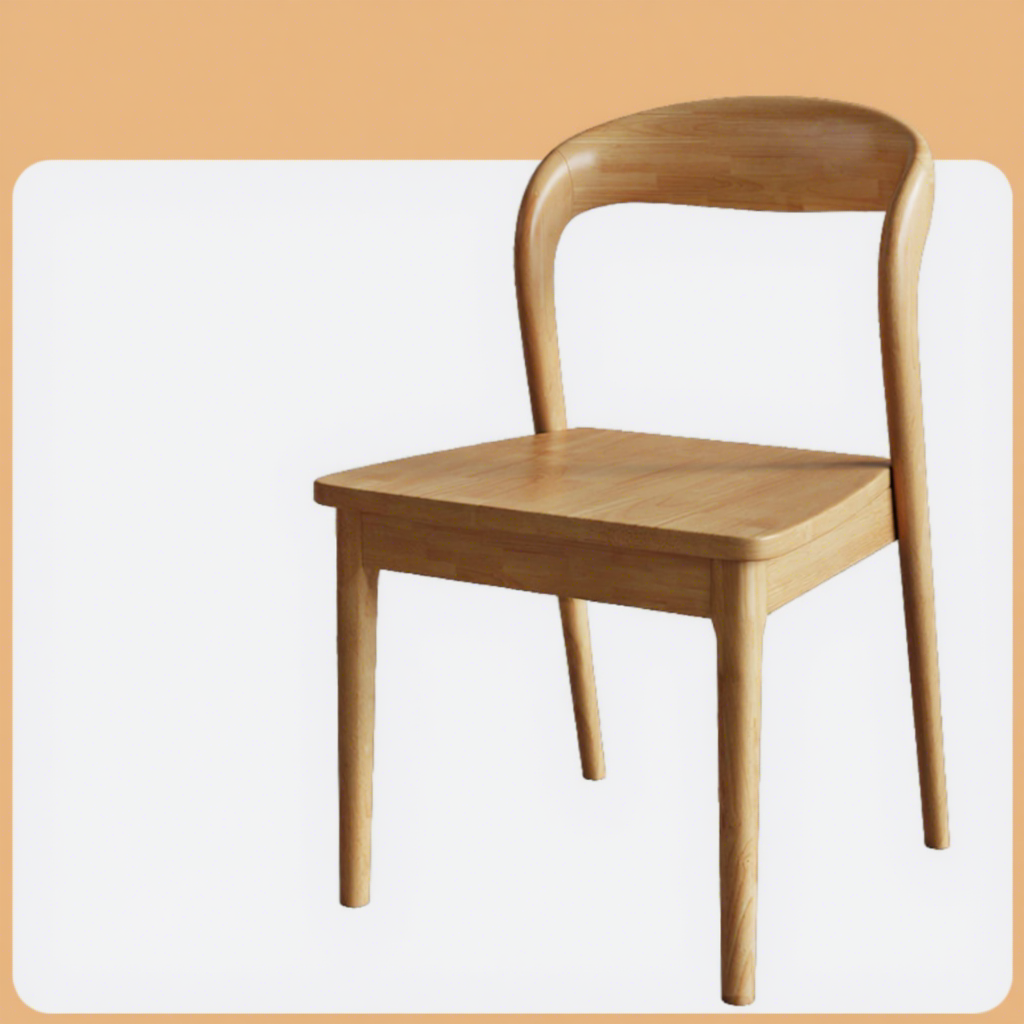 Tablero de asiento de madera maciza color madera natural - Autoinstalación