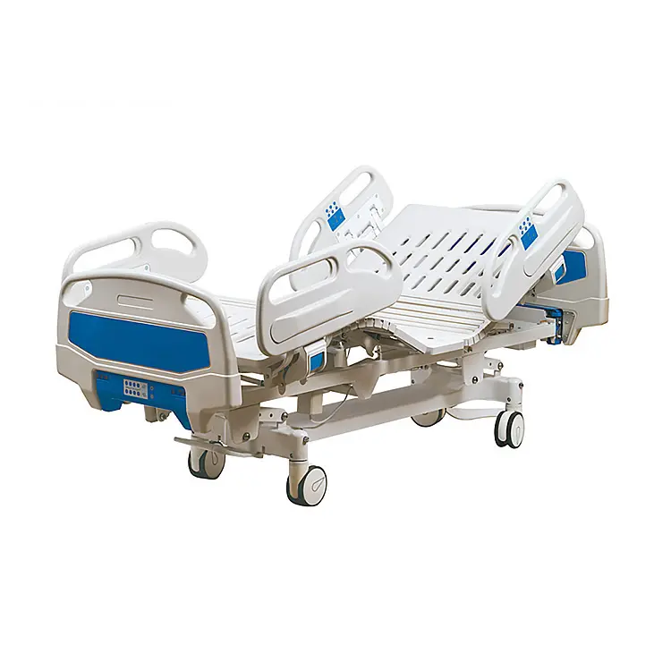 Melhor preço 2 equipamentos médicos de manivela dobrável 3 5 funções hospital médico usado cama hospital elétrica