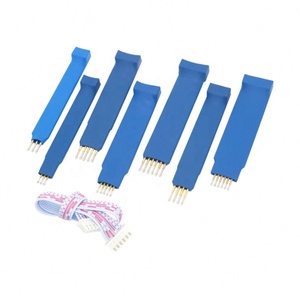 2,54 mm-4P 2,00 mm Testnadel Federnadel 4-Fuß-Unterstützung STC STM32 STM8 1 Chip Maschine brennen schreiben Mikrocontroller programmierung
