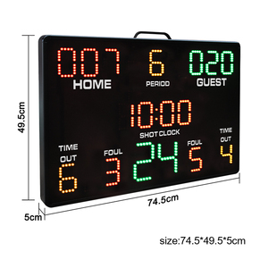 CHEETIE CP043 tabellone segnapunti di gioco del prezzo di fabbrica di ginnastica delle scuole superiori digitale più sport segnapunti - Product Image 2