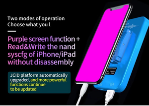 Nand <strong>Programmer</strong> Jc P13 BGA110 PCIE for iPhone 6-13Promax Integrated Purple Screen Repairing - Product Image 6