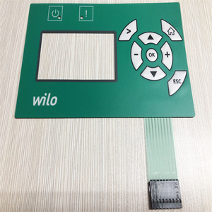 Wasserdichter Membran-Schalter für Hausgeräte Tastaturtafel Front-Grafik-Überzug-Schalter mit Drücken-Taste mit hoher Sichtbarkeit - Product Image 2