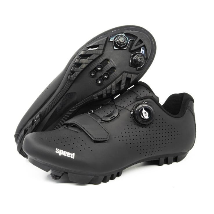 Cales de vélo de montagne noires
