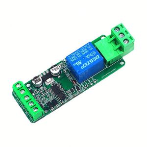 Modbus Rtu 5v/12v 1 canale relè scheda di uscita ingresso interruttore Rs485 Ttl scheda di espansione della rete modulo relè