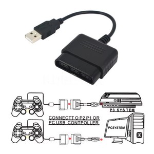 USB адаптер конвертер кабель для игрового контроллера для PS2 для PS3 ПК видеоигры аксессуары - Product Image 4