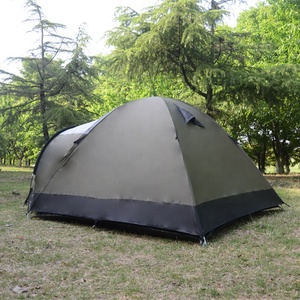 Nhà máy tùy chỉnh gió bằng chứng nước bằng chứng màu xanh lá cây 1 2 người wandern reisen cắm trại ngoài trời zelte lông unterwegs - Product Image 4