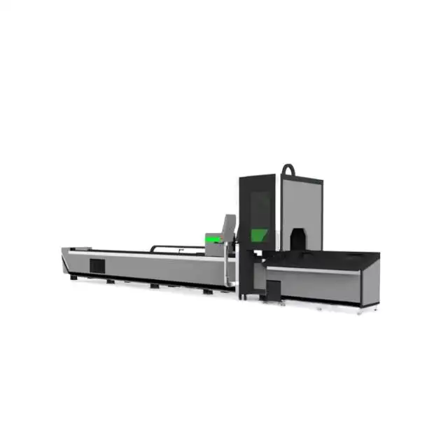 Metal Pipe Clamp Range Controle Automático de Fibra Óptica Máquina corte a laser chapa metálica aço carbono aço inoxidável