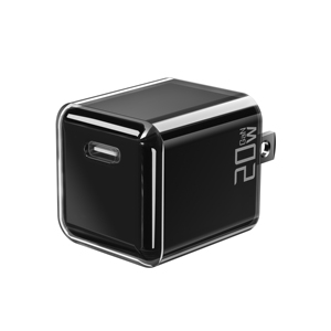 Yeni yüksek kalite küçük boyutu Apple Cettified taşınabilir abd Plug 20W PD hızlı tip-c şarj Apple için GaN CE küp adaptörü - Product Image 3