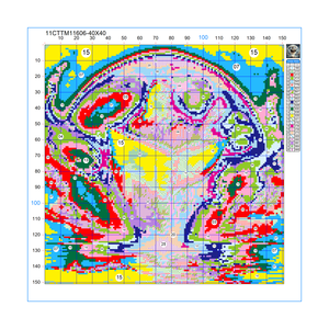 Chúa Giêsu rao giảng 40x40cm/15.74inch <span class=keywords><strong>Cross</strong></span> <span class=keywords><strong>Stitch</strong></span> Kit DIY 11CT/14ct thêu treo tranh thêu đầy đủ treo - Product Image 2