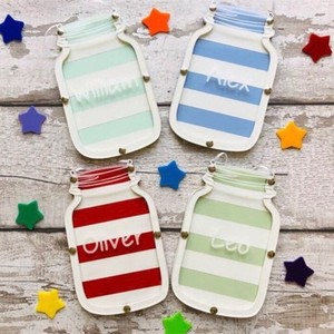 Cá Nhân Bô Đào Tạo Việc Nhà Phần Thưởng Biểu Đồ Gỗ Và Acrylic Sao Jar Biểu Đồ Từ Tính Cho Trẻ Em Cô Gái Chàng Trai Trẻ Mới Biết Đi - Product Image 1