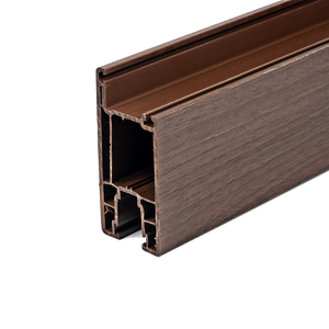 Yüksek kaliteli <span class=keywords><strong>LG</strong></span> lamine filmler ahşap laminasyon renk plastik profil pencere <span class=keywords><strong>upvc</strong></span> profilleri