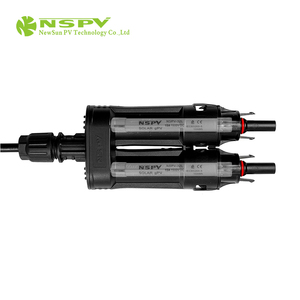 Venta caliente Conector de fusible resistente a la intemperie 2 a 1 1500VDC Conector de rama solar Output.60A Input.30A Conector de rama PV - Product Image 3