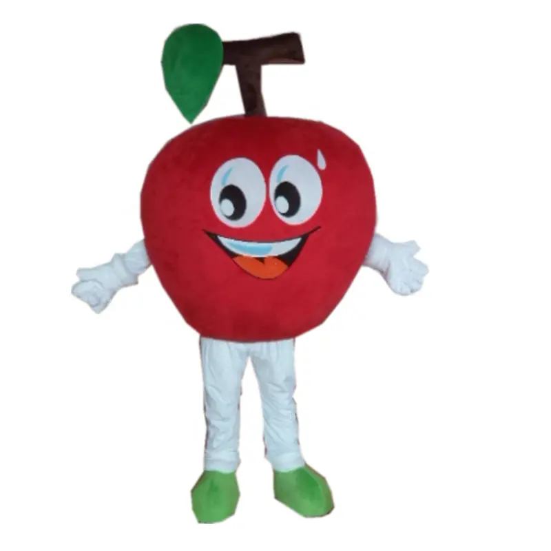 Apple costume della mascotte/frutta costumi in maschera