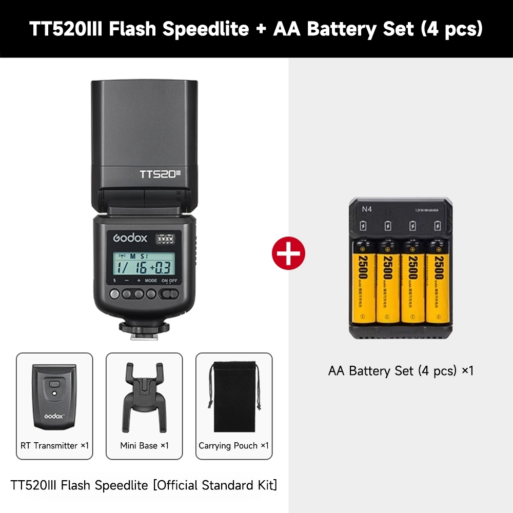 Ensemble TT520III + Piles AAAA