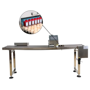 Akıllı altı nozul yumurta kodlama makinesi üretim tarihi için tam otomatik mürekkep püskürtmeli baskı seri numarası desen kodlama yeni - Product Image 6