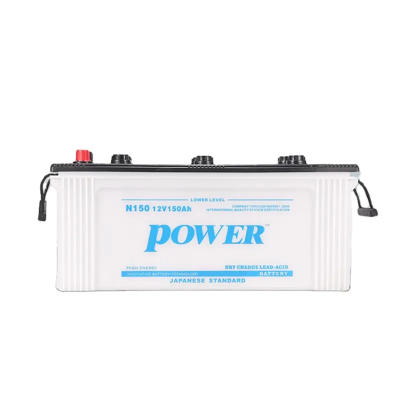 Sistemi elettrici automatici 12V 150AH batteria per Auto MF batteria al piombo JIS 150H52 batteria per Auto