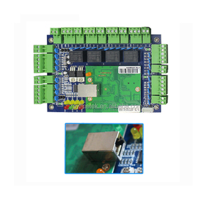 Control de Acceso de 4 puertas, sistema de placa controladora de acceso RFID, 13,56 MHz, M1, TCP/IP - Product Image 2