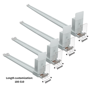Customizable Supermarket Plastic <strong>Automatic</strong> Fridge Auto Feed Spring <strong>Loaded</strong> Bottle Shelving Displays Glide <strong>Shelf</strong> Pusher <strong>System</strong> - Product Image 1