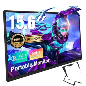 LCD tipo C Mini Multi multiple Portatil pantalla extensor extensión para ordenador portátil con soporte pantalla móvil Monitor portátil - Product Image 1