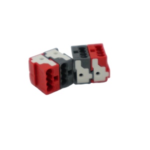 Mini Fast Connectors 8 Pin Push in Connector <strong>Spring</strong> Splicing Compact Wiring Connector <strong>Terminal</strong> <strong>Block</strong> for KNX Products Use - Product Image 1