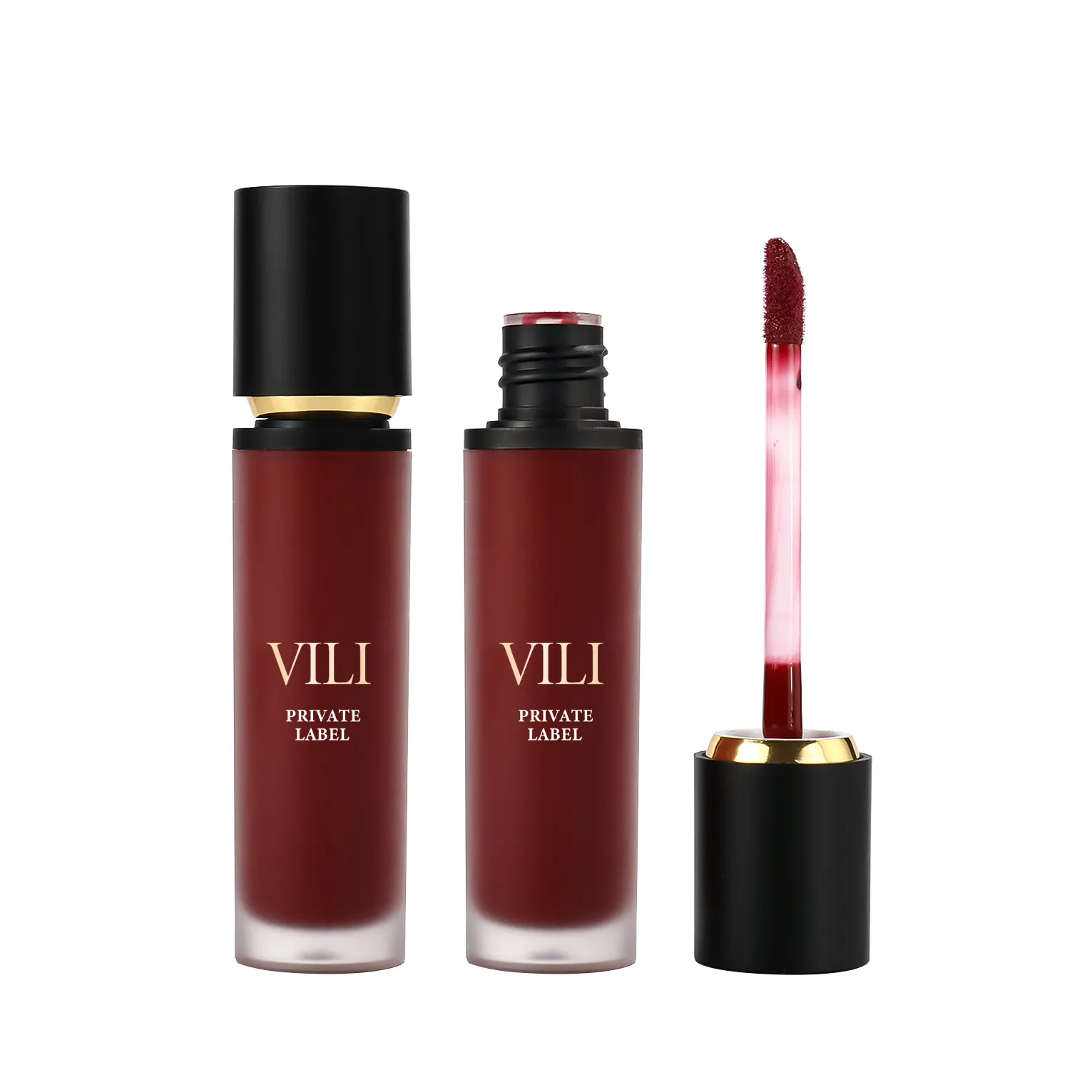 Lip gloss wholesale versagel lip gloss base bulk lip gloss tube with led light and mirror