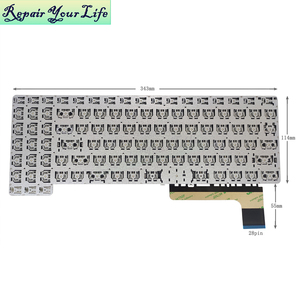 New US English Laptop <strong>Keyboard</strong> for Gateway GWTN156-11BK GWTN156-11 YXT-91-39 SCDY3402001 USA Notebook PC <strong>Keyboards</strong> Grey Keycaps - Product Image 6