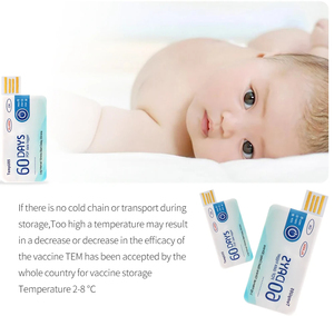 Registrador de datos de temperatura TempU05, informe PDF de 60 días, Registrador de temperatura USB desechable de un solo uso para transporte en cadena de frío - Product Image 4