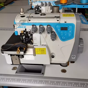 ใช้แจ็ค C3ความเร็วสูงคอมพิวเตอร์ Overlock เครื่องอุตสาหกรรมจักรเย็บผ้าในสต็อก - Product Image 2