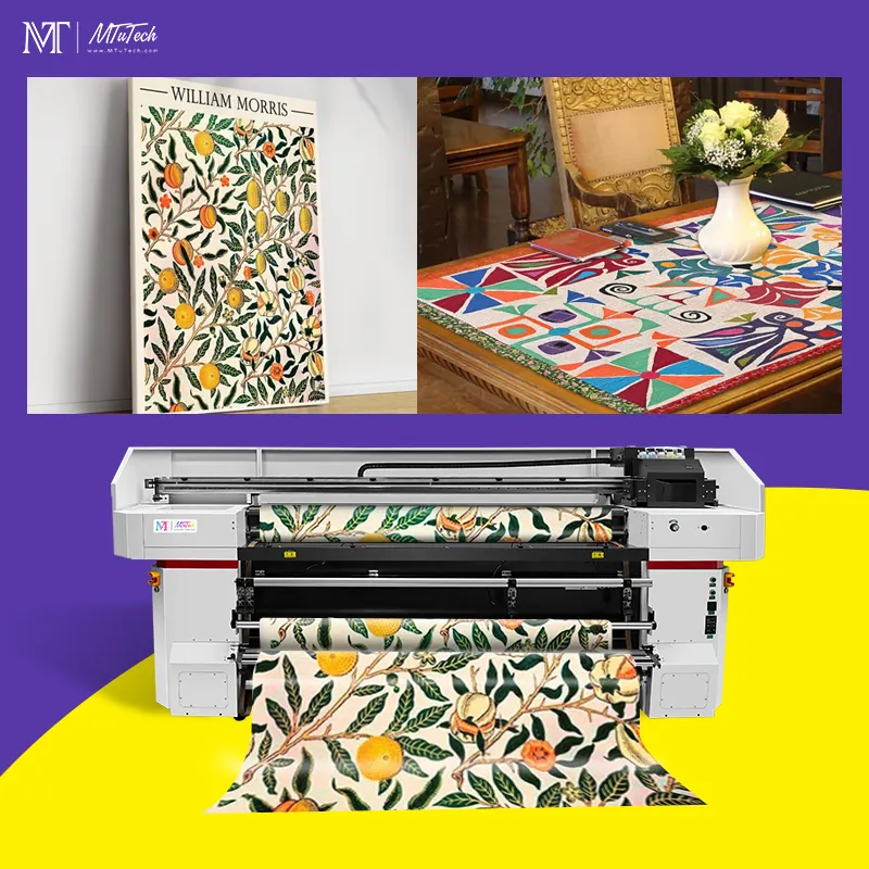 MT 풀 컬러 디지털 잉크젯 플래그 인쇄기로 깃털/눈물 방울/배낭 플래그에 대한 사용자 정의 플래그를 만듭니다.