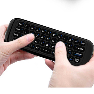 M8 Smart Air Maus mit drahtloser Mini-Tastatur 6 Gxes Gyroscope Fernbedienung für TV/PC IR-Lern-Sprach steuerung Mini-Maus - Product Image 1