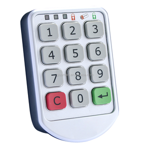 Elektrisches Digitalnummern-Code Passwort Möbelschloss Einweg-Pin-Code-Schloss Öffentlicher Modus Tastatur intelligentes Schrankschloss - Product Image 1