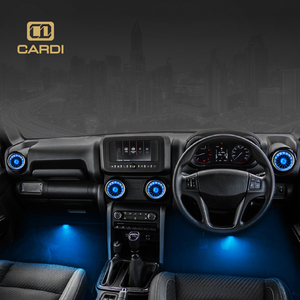 Automobile Air Conditioning Car <strong>Led</strong> <strong>Lights</strong> 64 Color Luminous Turbine Suitable for Mahindra Car Model - Product Image 2