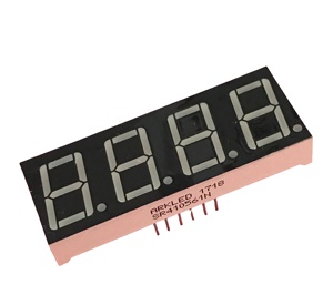 Con attraverso il perno a 0.56 pollici quattro cifre piccola esposizione di LED di 7 segmenti - Product Image 1