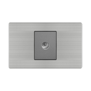 Universal Double Port Outlet White UK PC Light Switch Panel18W Type C Usb Smart Fast Charging Wall Power <strong>Socket</strong> Plugs - Product Image 1