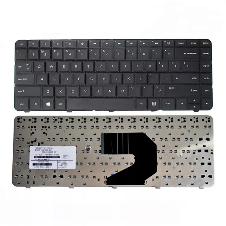لوحة مفاتيح بسعر الجملة من المصنع لأجهزة الكمبيوتر الدفتري G4 G6 CQ43 CQ57 US SP notebook