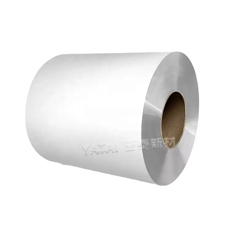 White color PE PVDF paint production aluminum coil for aluminum rain gutter coils