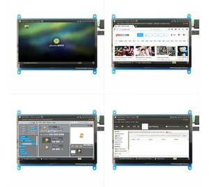 Venta caliente precio de fábrica 7 pulgadas 1024x600 resolución pantalla táctil monitores LCD para Raspberry Pi 4 - Product Image 2