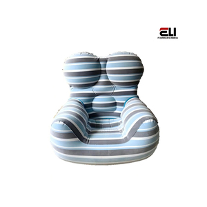 โซฟาผ้าพีวีซีแบบพองได้นุ่มสบายๆขนาด200กก. ทำจากผ้าพีวีซีรักษ์โลกพร้อมรับน้ำหนักได้แบบเรียบง่าย - Product Image 1