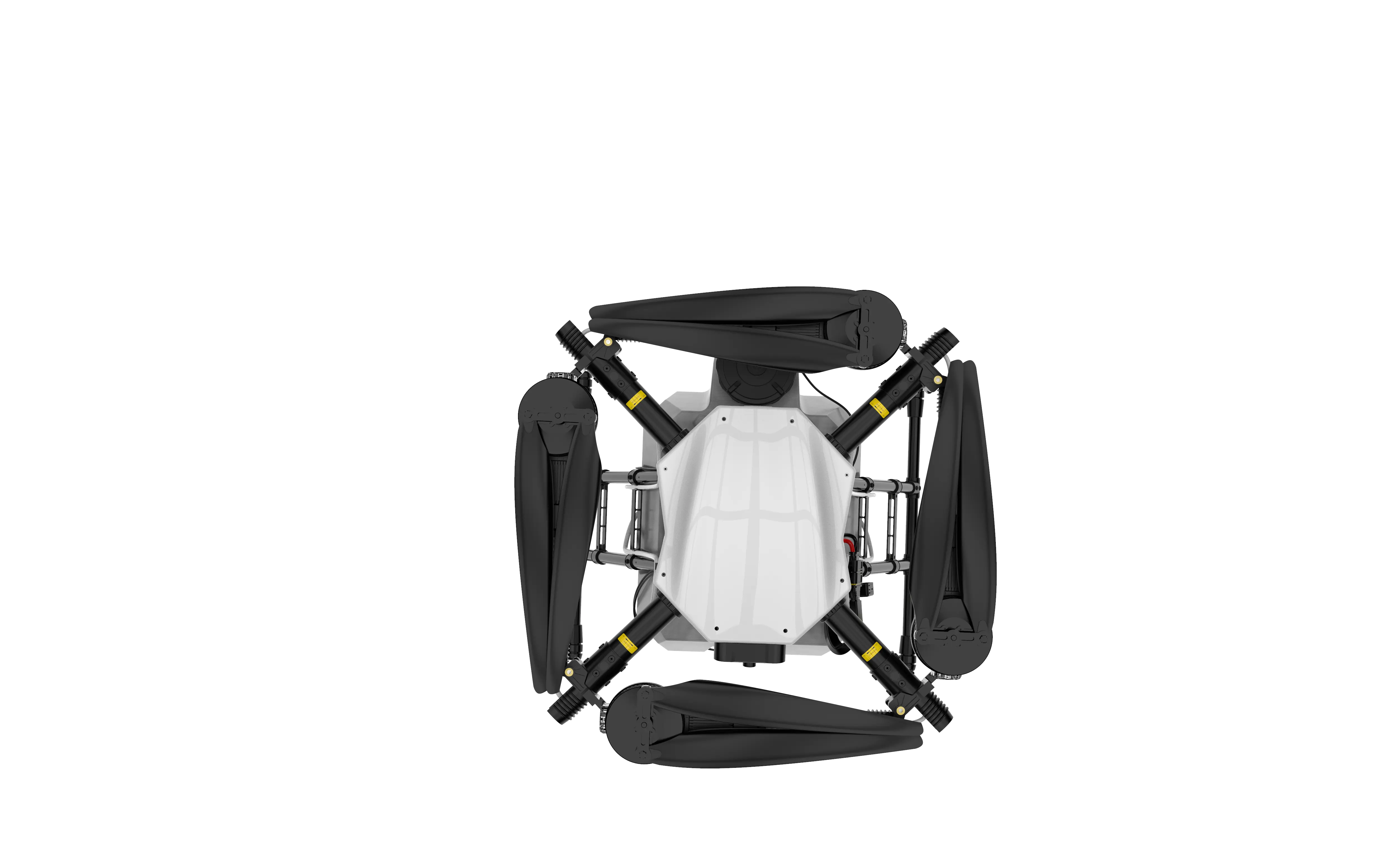 HG410 10l 12kg setelan baterai TATTU 4 sumbu penyemprot pertanian drone jarak sumbu roda tanpa sikat pompa air X8 sistem daya