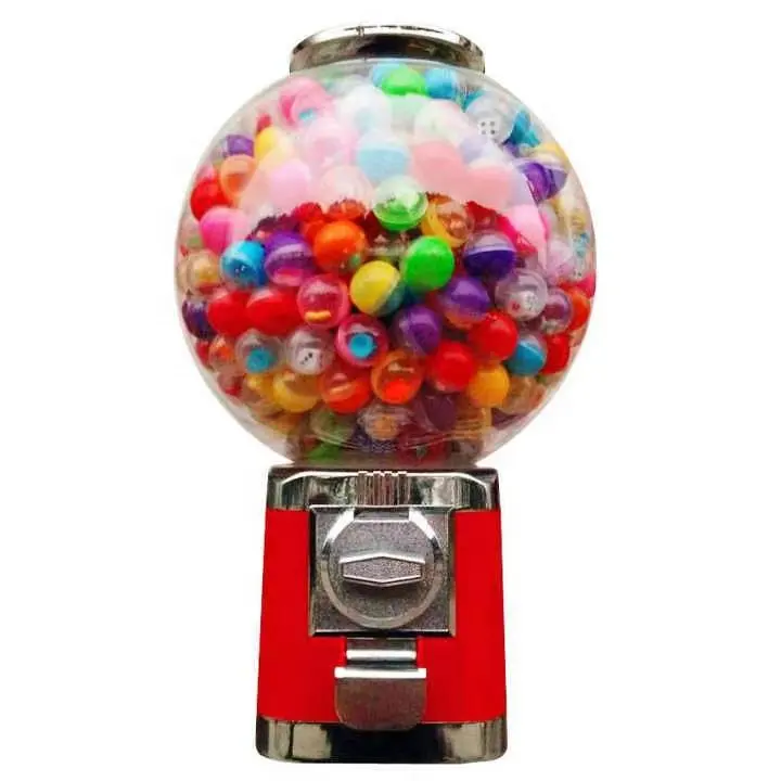 מכונת ממתקים לממכר לממכר לממכר ממתקים כדורי כדור למכונה עם מעמד לילדים