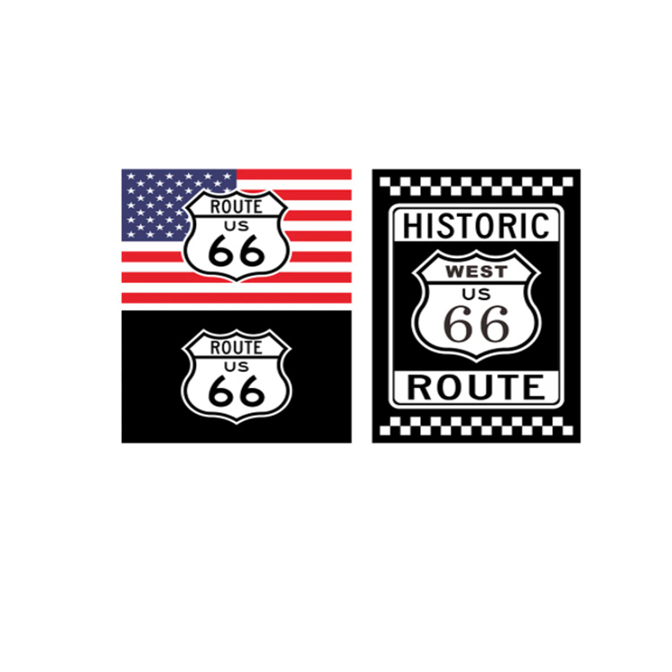 Route 66 Drapeaux