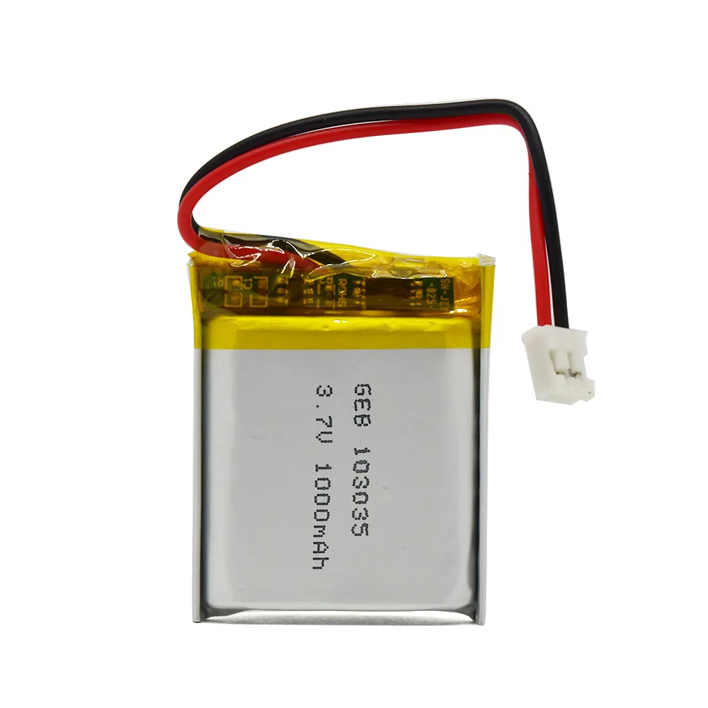 103035 3.7v 1000mah lipo bataries 리튬 셀 배터리